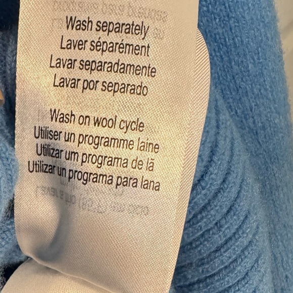 Lacoste Wool V Neck Sweater Mens Medium Logo Vintage Y2K Retro Preppy 80s 90s - Picture 6 of 8